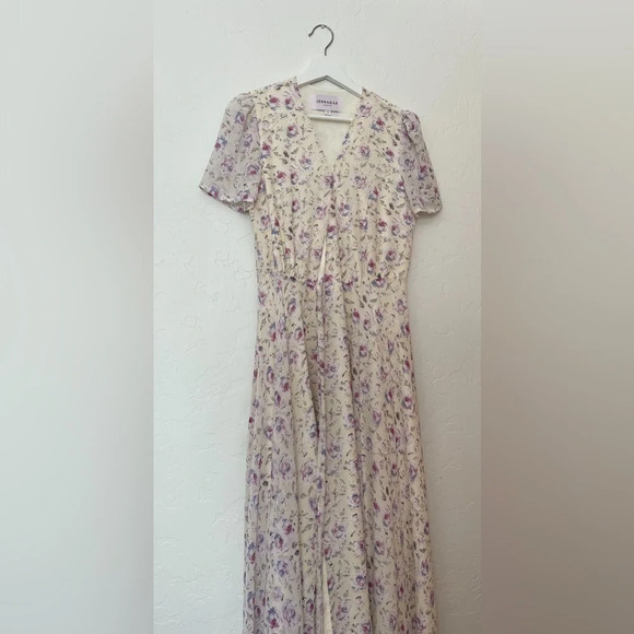 NWOT FLORAL JESSAKAE WRAP DRESS - Picture 6 of 7